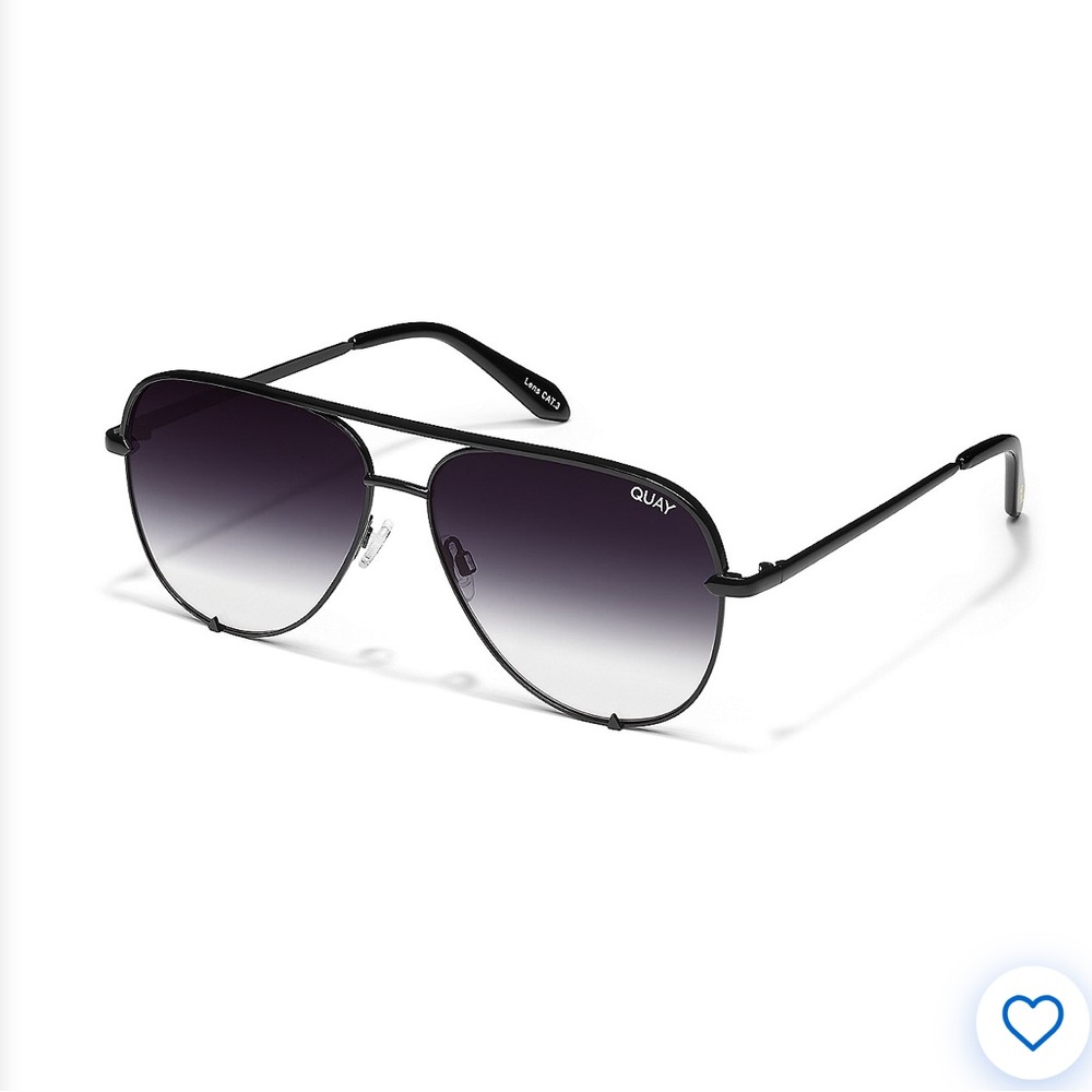DEZI x QUAY High Key Mini (color Black / Black Fade)